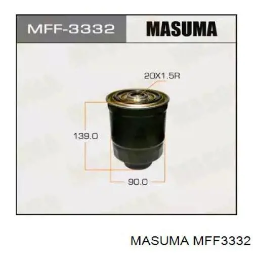 MFF3332 Masuma Filtr paliwa