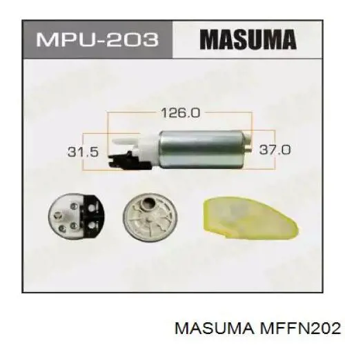 MFFN202 Masuma Moduł pompy paliwowej z czujnikiem poziomu paliwa
