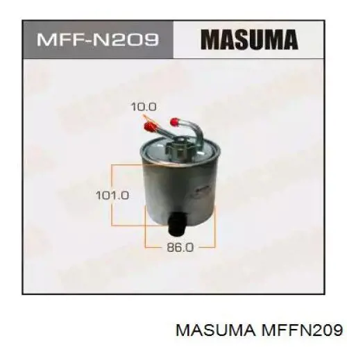 MFFN209 Masuma Filtr paliwa