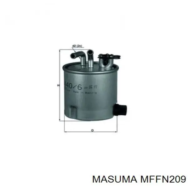 Filtr paliwa Masuma MFFN209 cena, od 21,21 USD