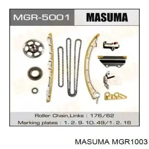 MGR1003 Masuma Łańcuch rozrządu, zestaw