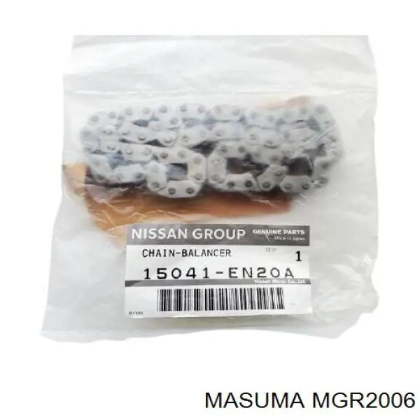 Łańcuch rozrządu, zestaw MGR2006 Masuma