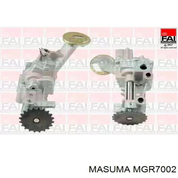 Łańcuch rozrządu, zestaw Masuma MGR7002