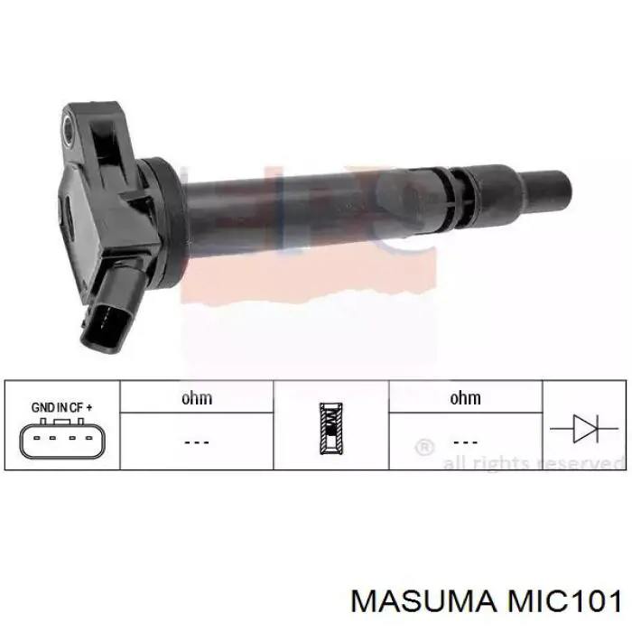 Cewka zapłonowa Masuma MIC101 cena, od 37,39 USD