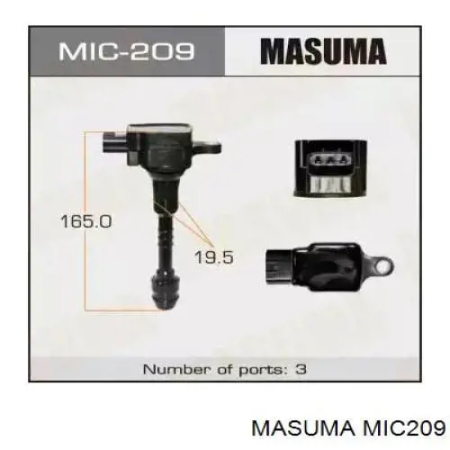 MIC209 Masuma Cewka zapłonowa