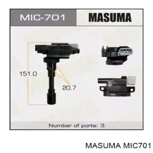 MIC701 Masuma Cewka zapłonowa