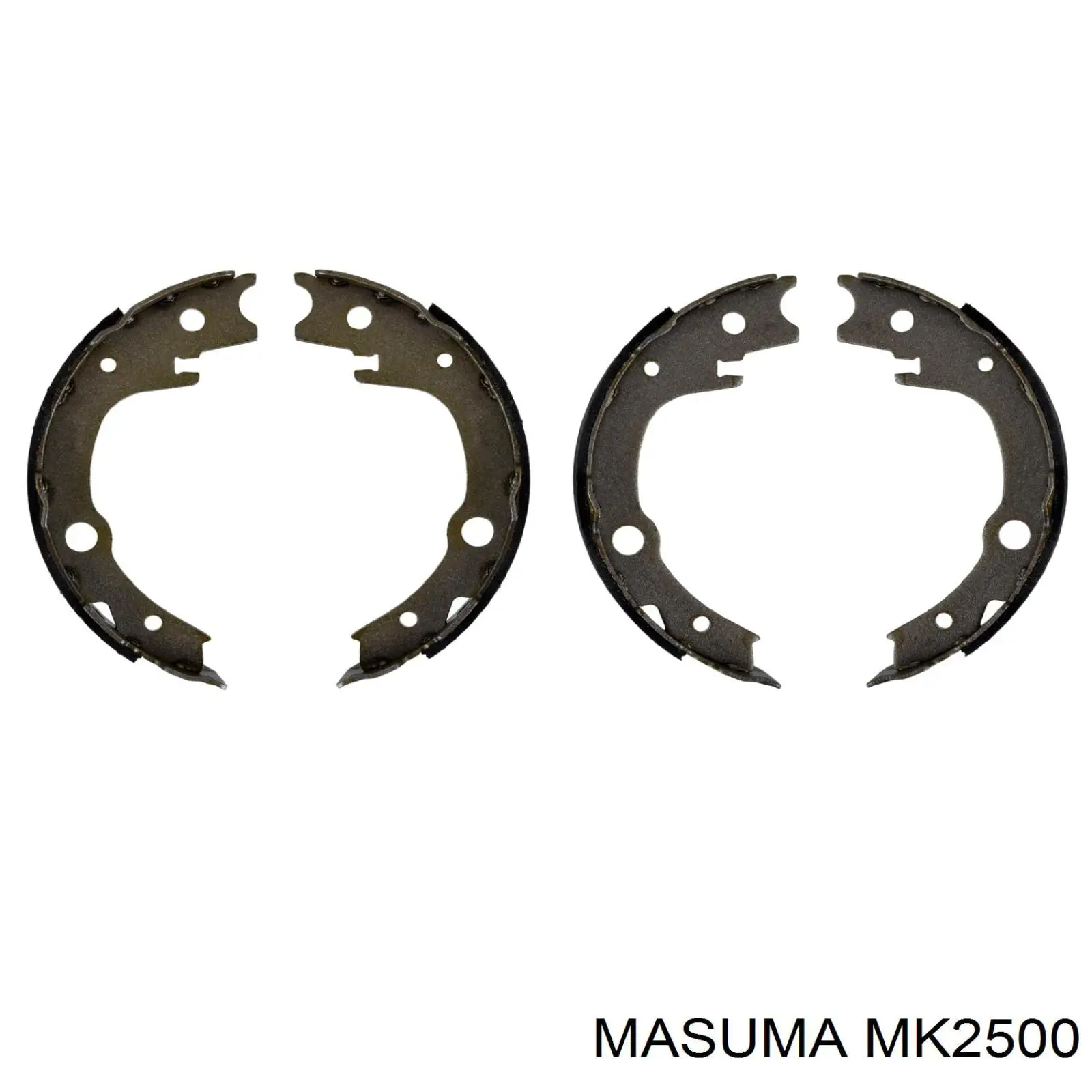 Klocki hamulca ręcznego Masuma MK2500 cena, od 24,25 USD