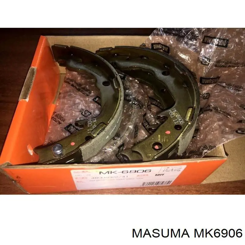 Klocki hamulca ręcznego Masuma MK6906 cena, od 26,21 USD