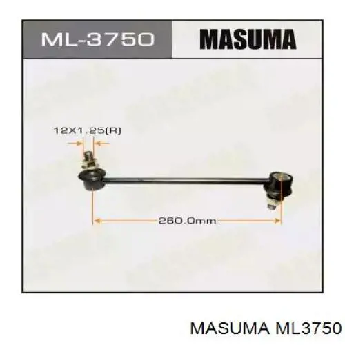 ML3750 Masuma Łącznik stabilizatora przedniego