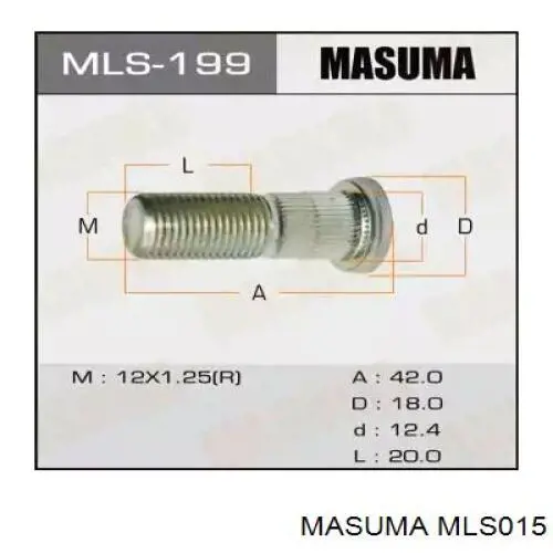 Nakrętka koła MLS015 Masuma