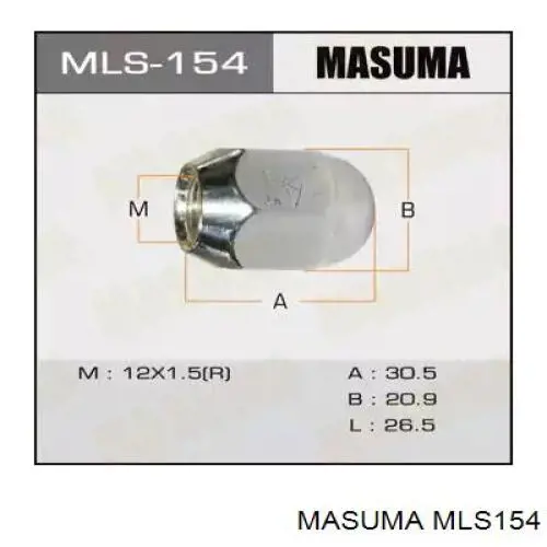 MLS154 Masuma Nakrętka koła