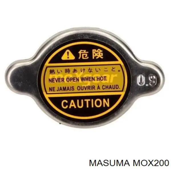 Pokrywa (korek) chłodnicy Masuma MOX200 cena, od 7,15 USD