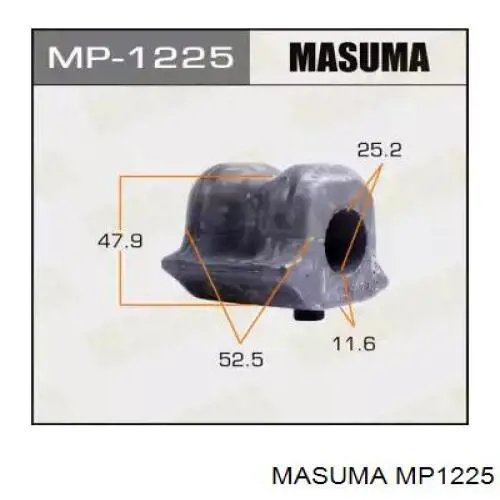 4881578041 Toyota Tuleja stabilizatora przedniego lewa