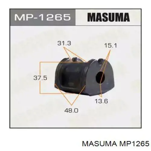 MP1265 Masuma tuleja stabilizatora tylnego