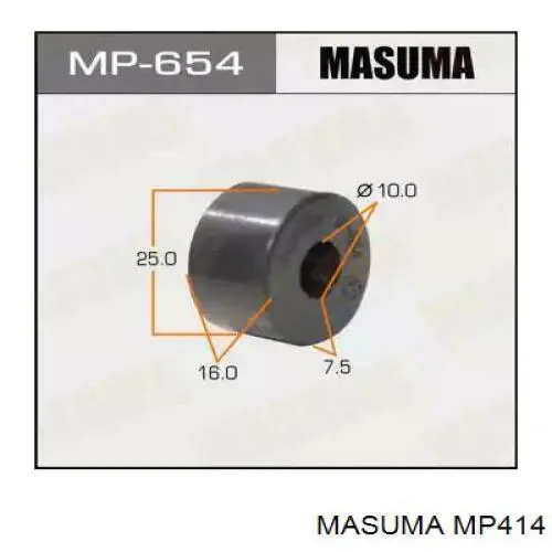 MP414 Masuma Tuleja stabilizatora przedniego