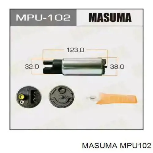 MPU102 Masuma Pompa paliwa elektryczna zanurzeniowa