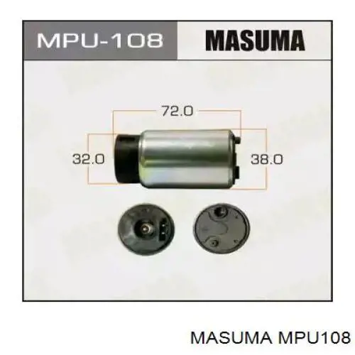 MPU108 Masuma Moduł pompy paliwowej z czujnikiem poziomu paliwa