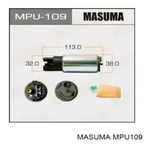 MPU109 Masuma Element-turbina pompy paliwa