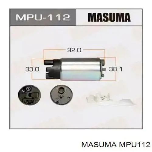 Element-turbina pompy paliwa Toyota 2322036060 cena, od 18,11 USD
