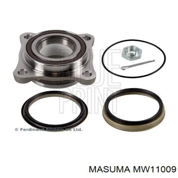 Łożysko piasty przedniej Masuma MW11009 cena, od 48,42 USD