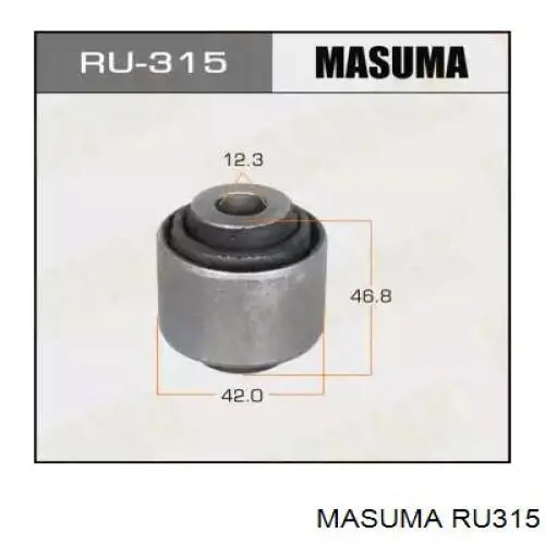 RU315 Masuma Silentblock wahacza tylnego górnego