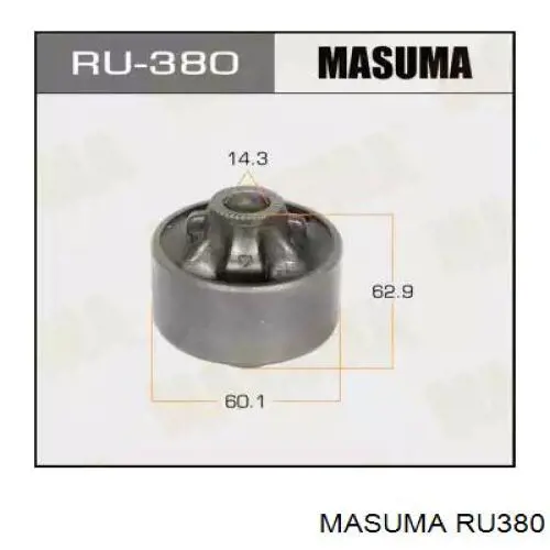 RU380 Masuma Silentblock przedniego wahacza dolnego