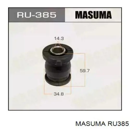 RU385 Masuma Silentblock przedniego wahacza dolnego