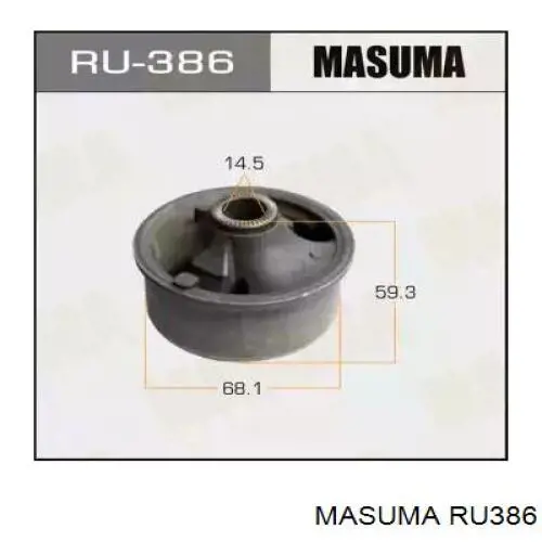 RU386 Masuma silentblock przedniego wahacza dolnego