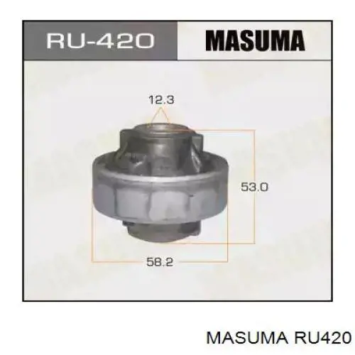 RU420 Masuma Silentblock przedniego wahacza dolnego