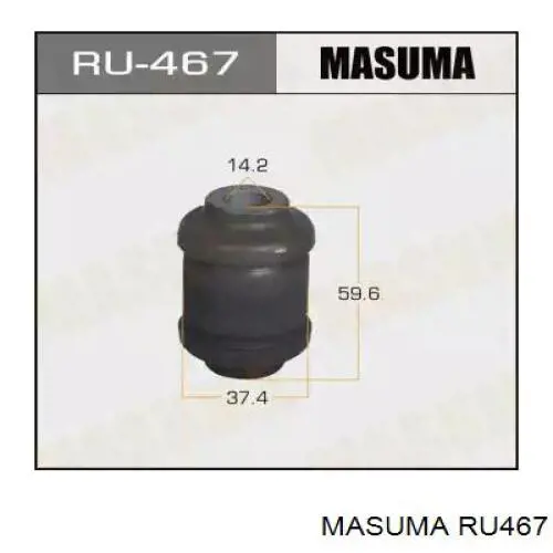 RU467 Masuma Silentblock przedniego wahacza dolnego
