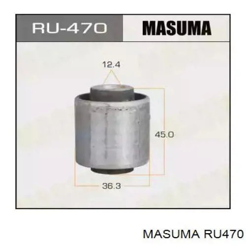 RU470 Masuma Silentblock wahacza tylnego dolnego