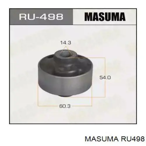 RU498 Masuma Silentblock przedniego wahacza dolnego