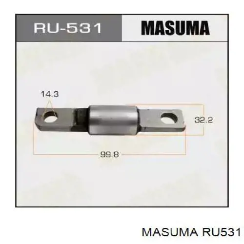 RU531 Masuma silentblock przedniego wahacza dolnego