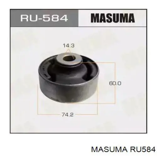 RU584 Masuma Silentblock przedniego wahacza dolnego