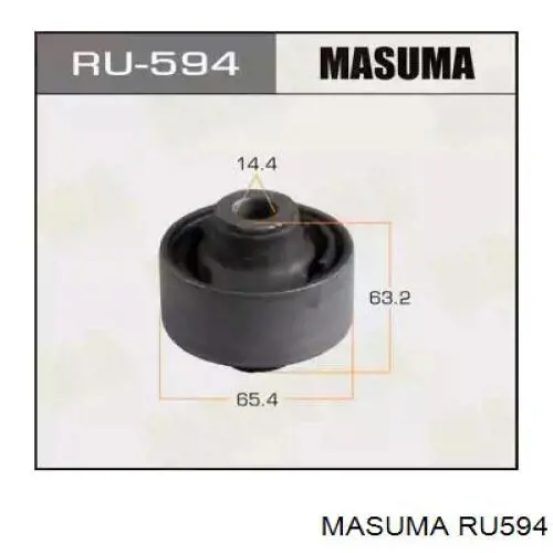 RU594 Masuma Silentblock przedniego wahacza dolnego