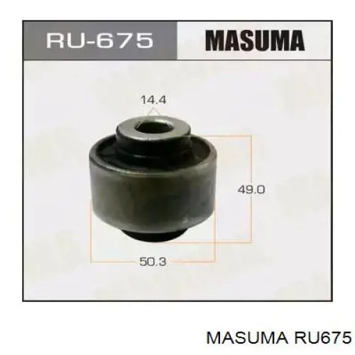 RU675 Masuma silentblock przedniego wahacza dolnego