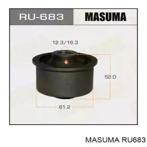 RU683 Masuma silentblock przedniego wahacza dolnego