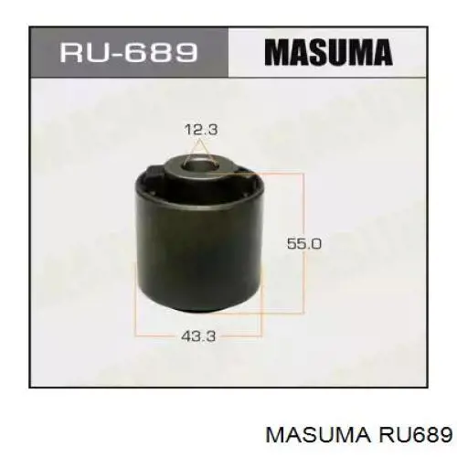 Do koszyka 27488AP Aplus Silentblock czopu tylnego