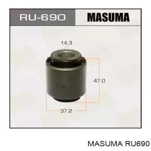 RU690 Masuma silentblock wahacza tylnego górnego