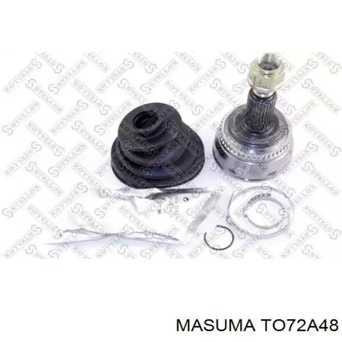 Przegub homokinetyczny przedni zewnętrzny Masuma TO72A48 cena, od 64,34 USD