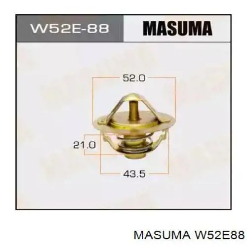 W52E88 Masuma Termostat