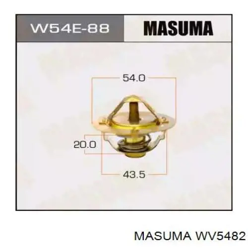 Termostat Tama WV5482B cena, od 14,41 USD