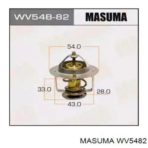 Do koszyka WV5482B Tama Termostat