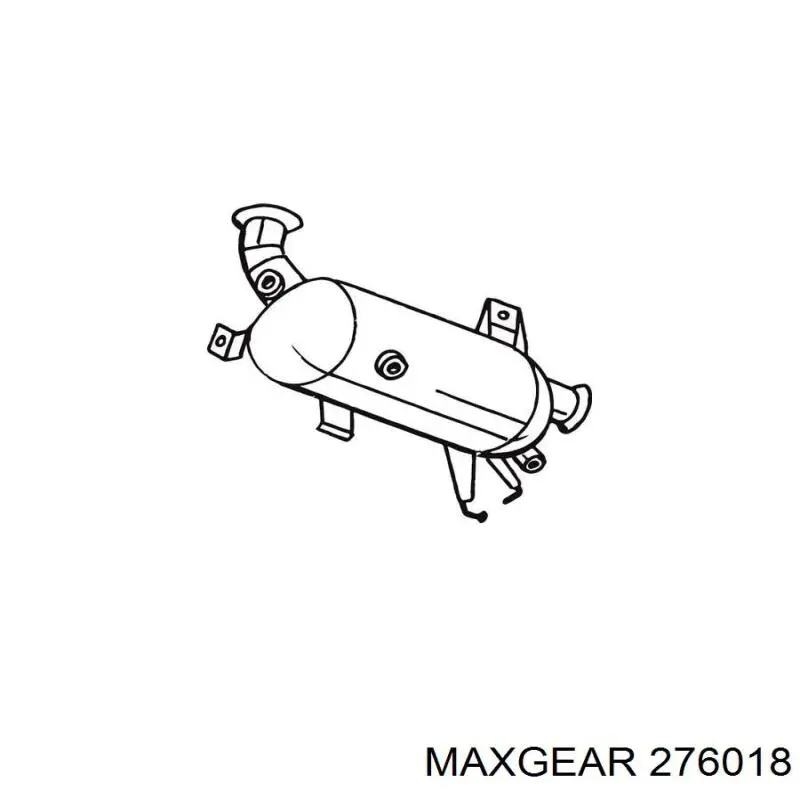 Filtr cząstek stałych układu wydechowego VAG 7E0254700JX cena, od 486,62 USD