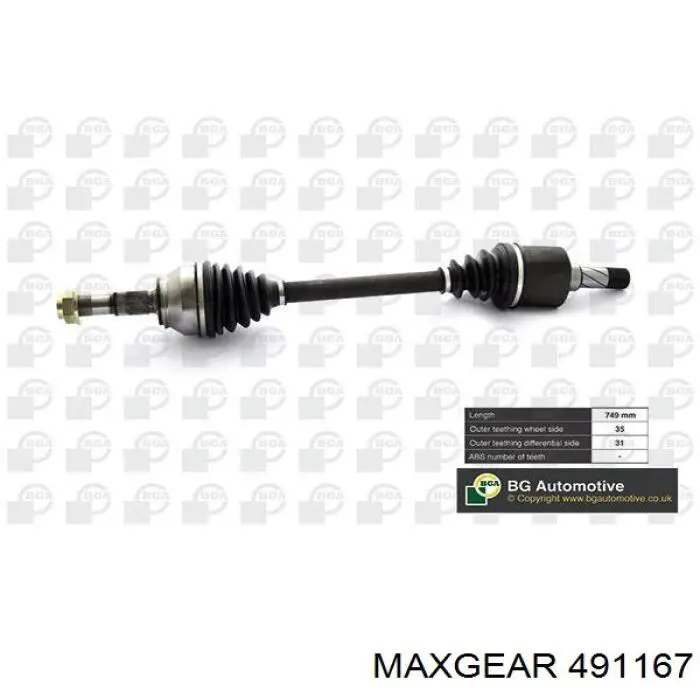 1355333080 Fiat/Alfa/Lancia Półoś napędowa przednia prawa