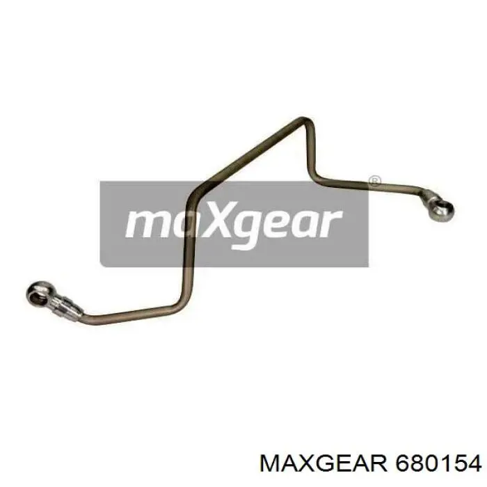 Do koszyka 680154 Maxgear Rurka (przewód) dopływu oleju do turbiny