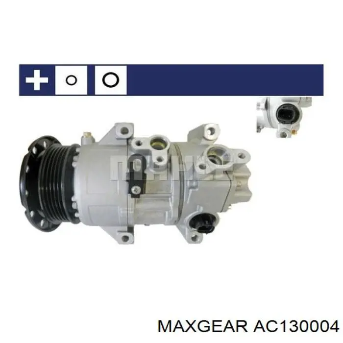 Koło pasowe sprężarki klimatyzacji Maxgear AC130004 cena, od 65,48 USD
