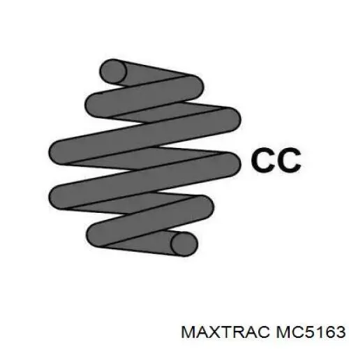 MC5163 Maxtrac sprężyna przednia