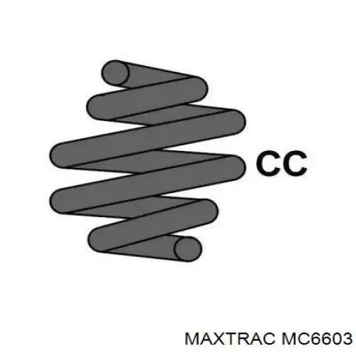 MC6603 Maxtrac sprężyna przednia