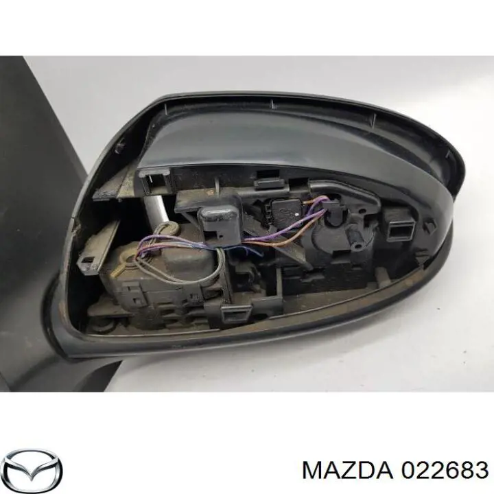 Lusterko wsteczne lewe 022683 Mazda